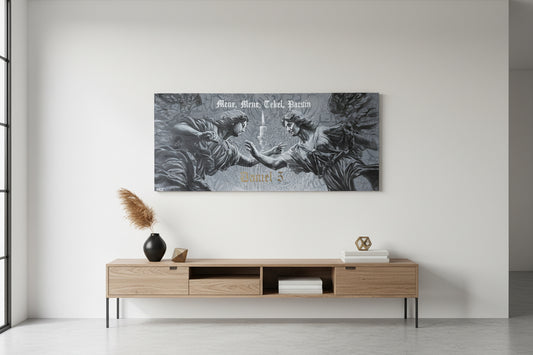 Mene Mene Tekel Parsin | Original Acrylic Painting