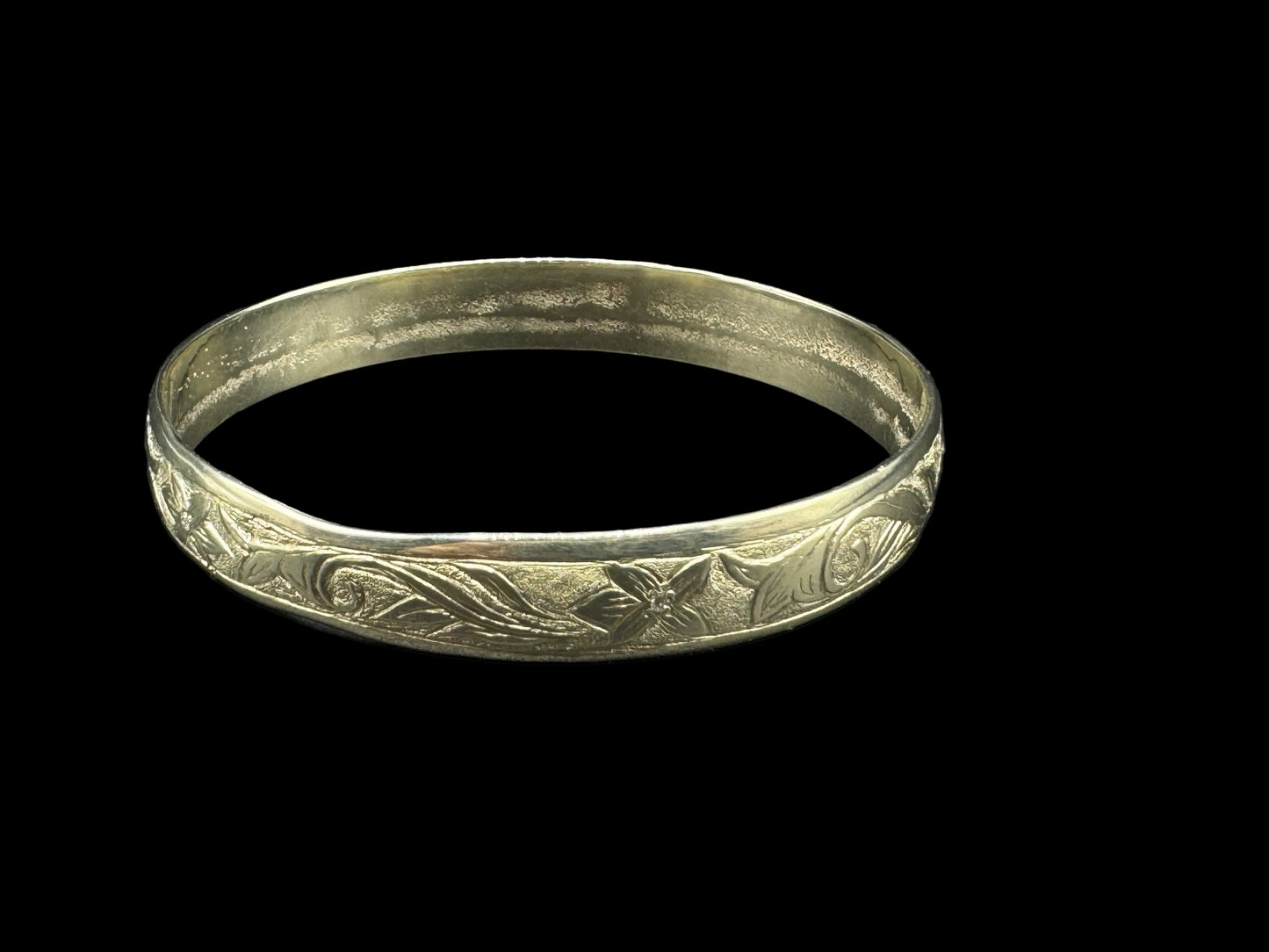 Handmade Native Hawaiian Heritage Bangle 1 ounce