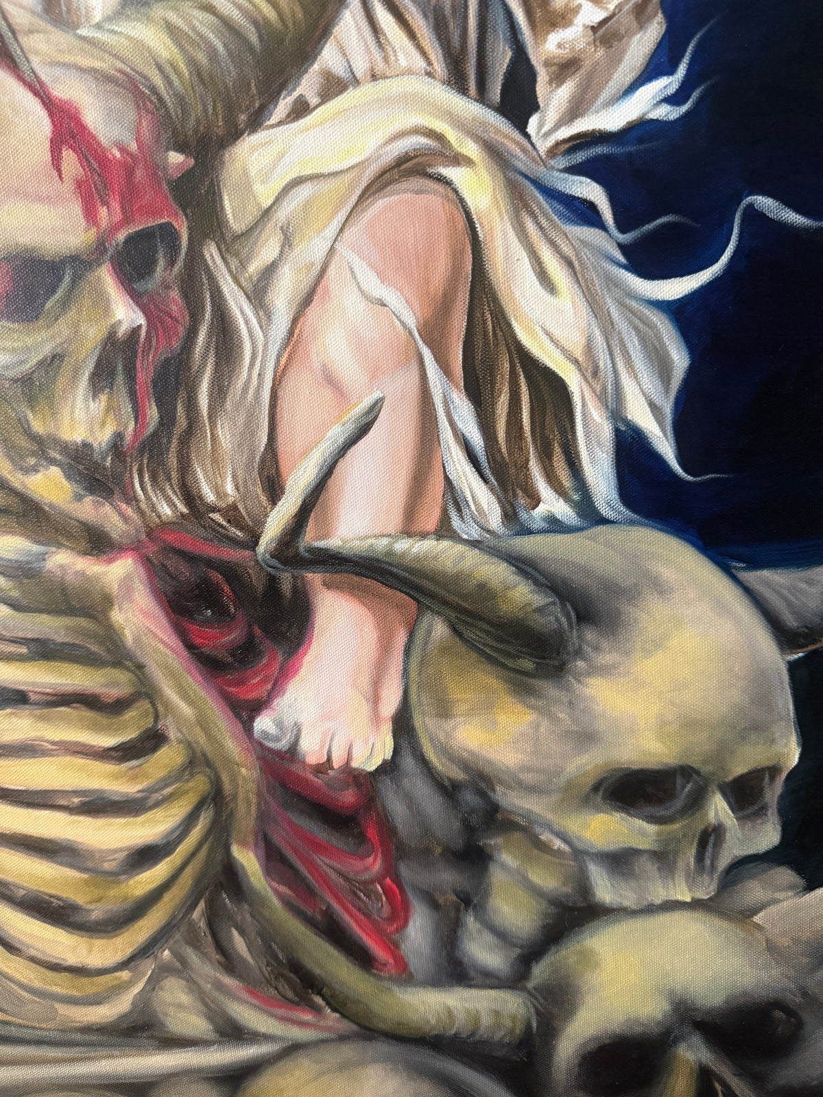 Demon Slayer | Original Oil Painting