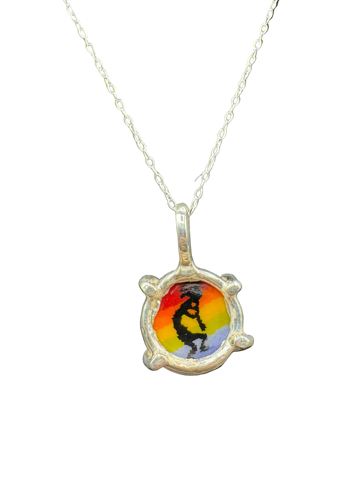 Kokopelli Original Double Framed Pendant