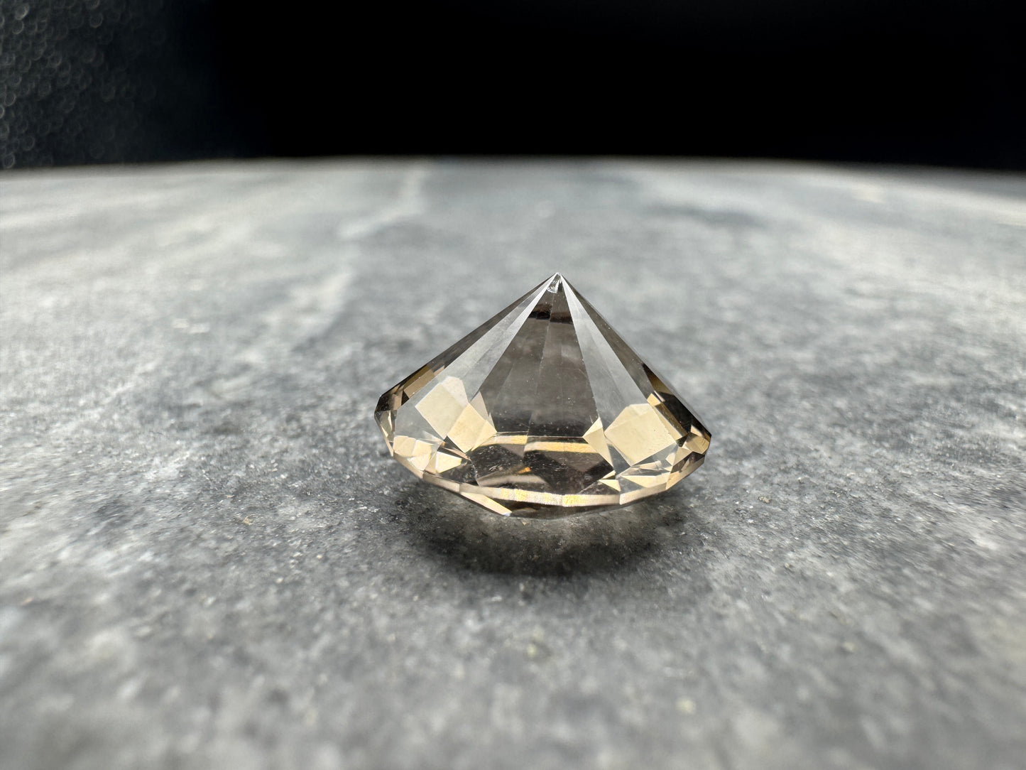 Smoky Quartz Snow Blossom cut - Clark County - 8.8 carats