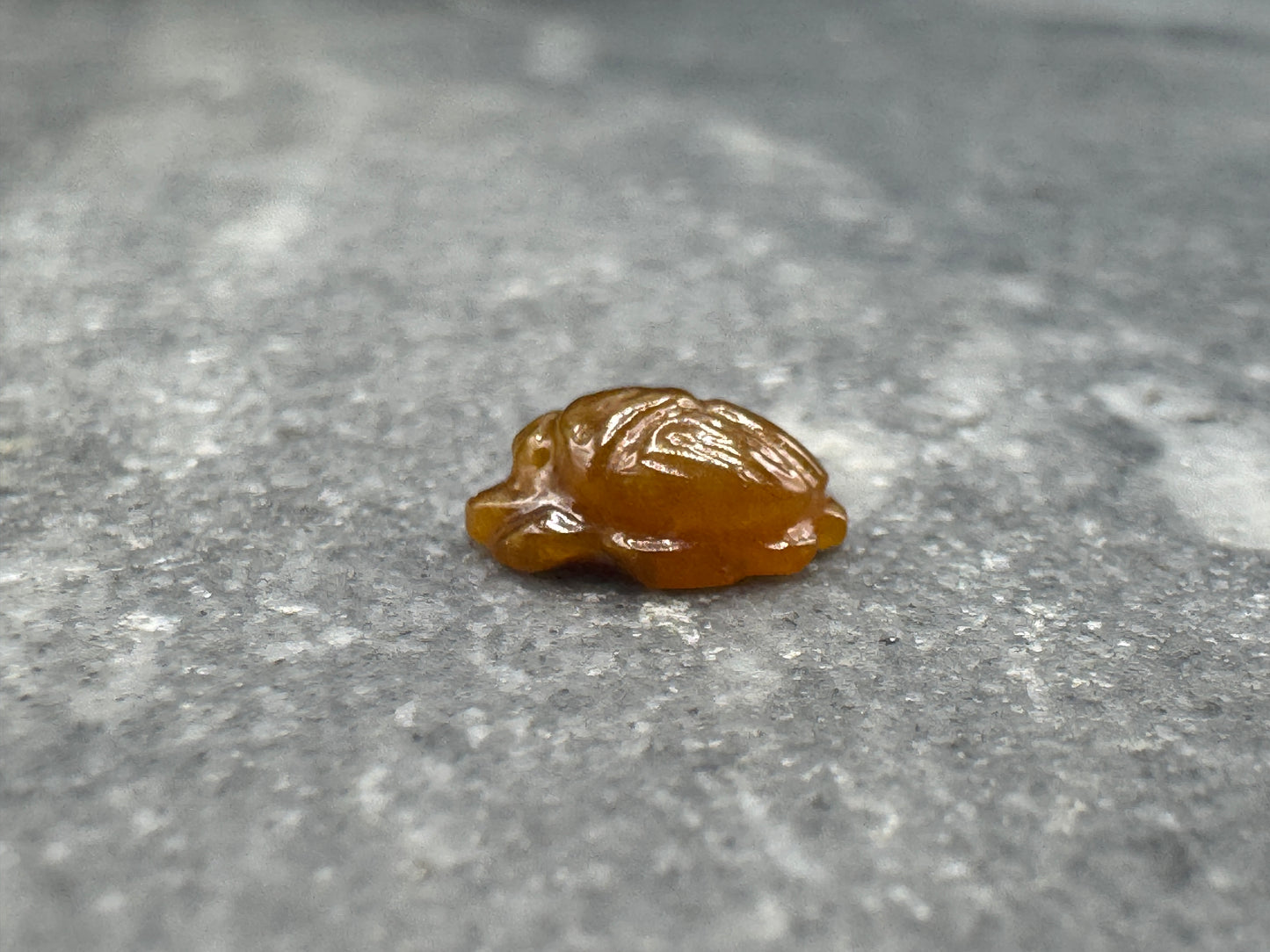 Burmese Jadeite 1.74 carats scarab