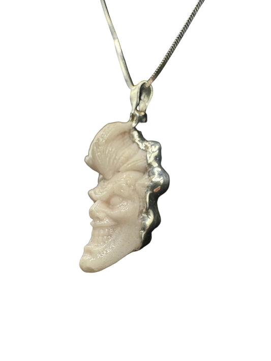 The Glass Joker Pendant
