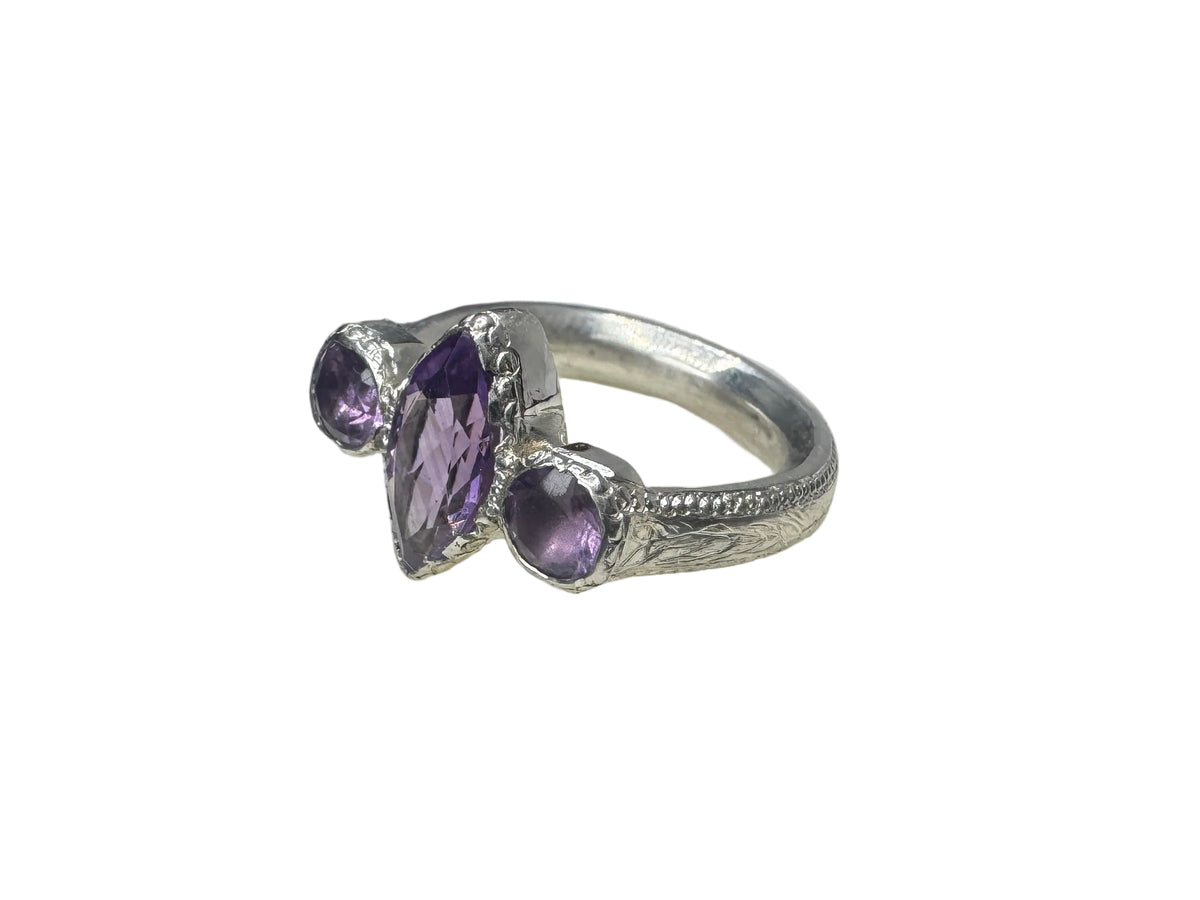 Amethyst Heirloom Ring | Size 3
