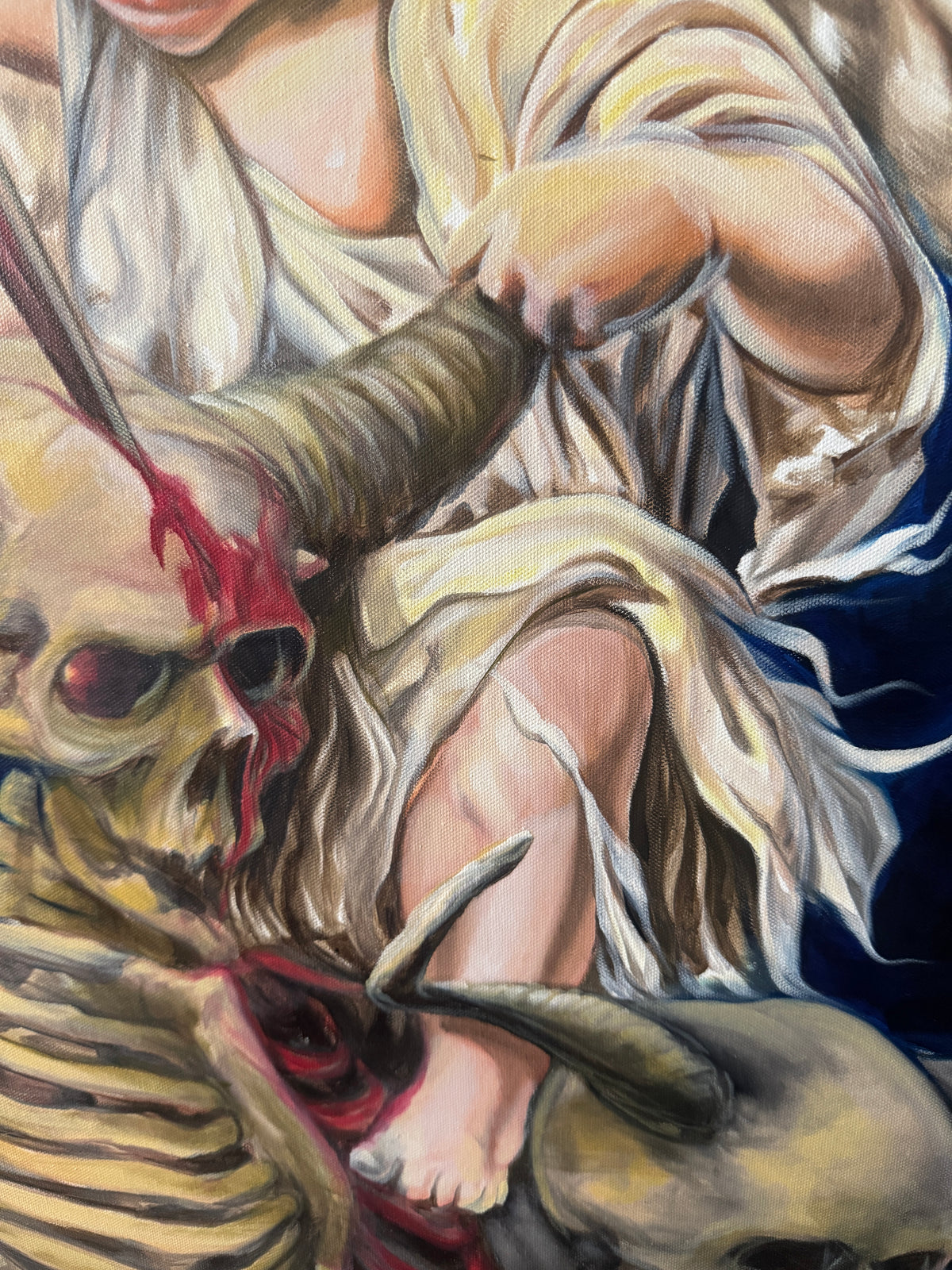 Demon Slayer | Original Oil Painting