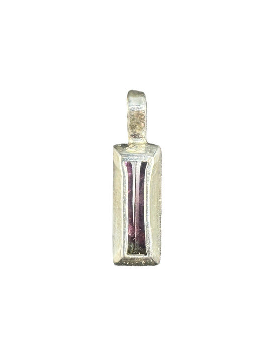 Colgante de turmalina sandía