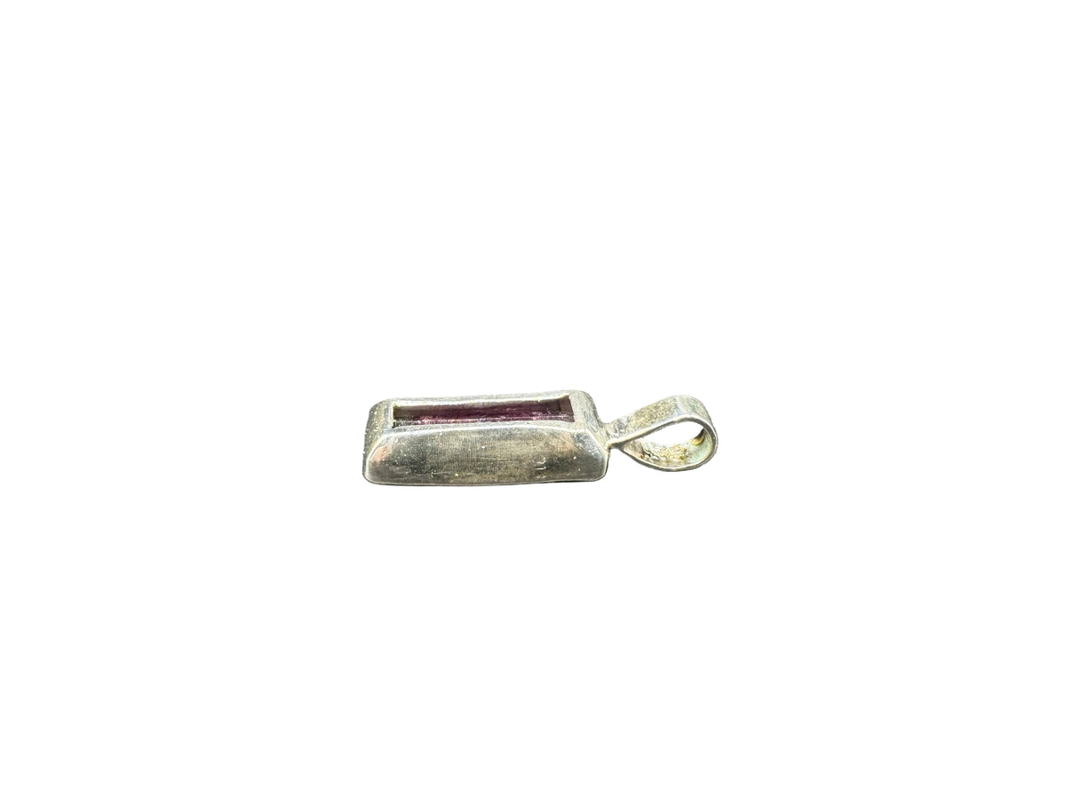Colgante de turmalina sandía