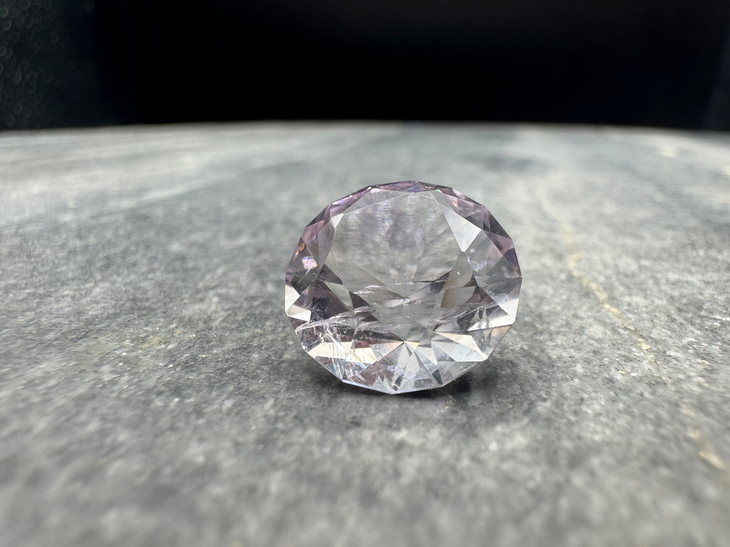 Amethyst Round Brilliant Cut - Hallelujah Junction - 10.1 carats