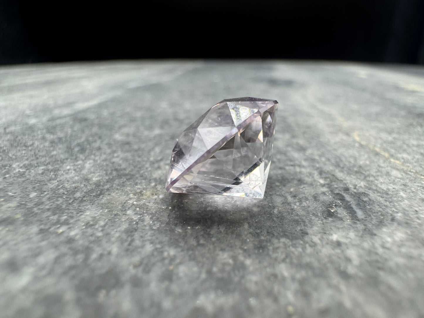 Amethyst Round Brilliant Cut - Hallelujah Junction - 10.1 carats