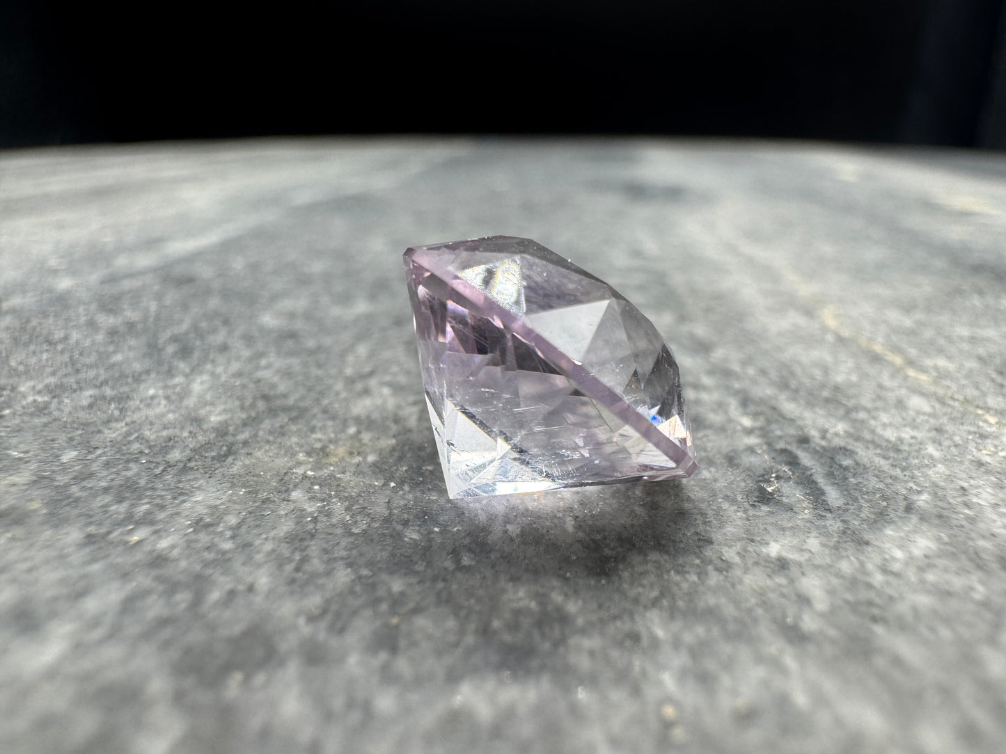 Amethyst Round Brilliant Cut - Hallelujah Junction - 10.1 carats