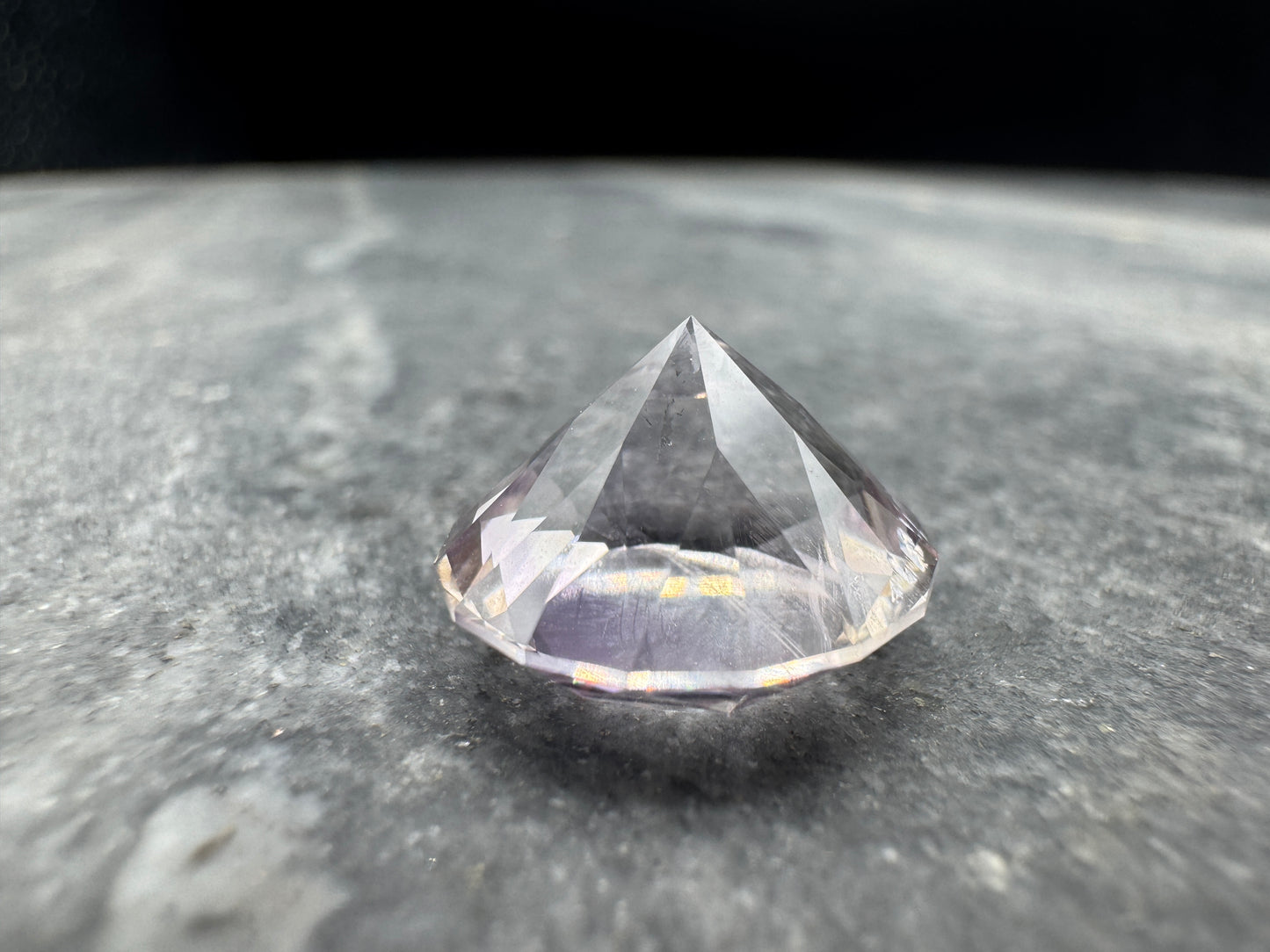 Amethyst Round Brilliant Cut - Hallelujah Junction - 10.1 carats