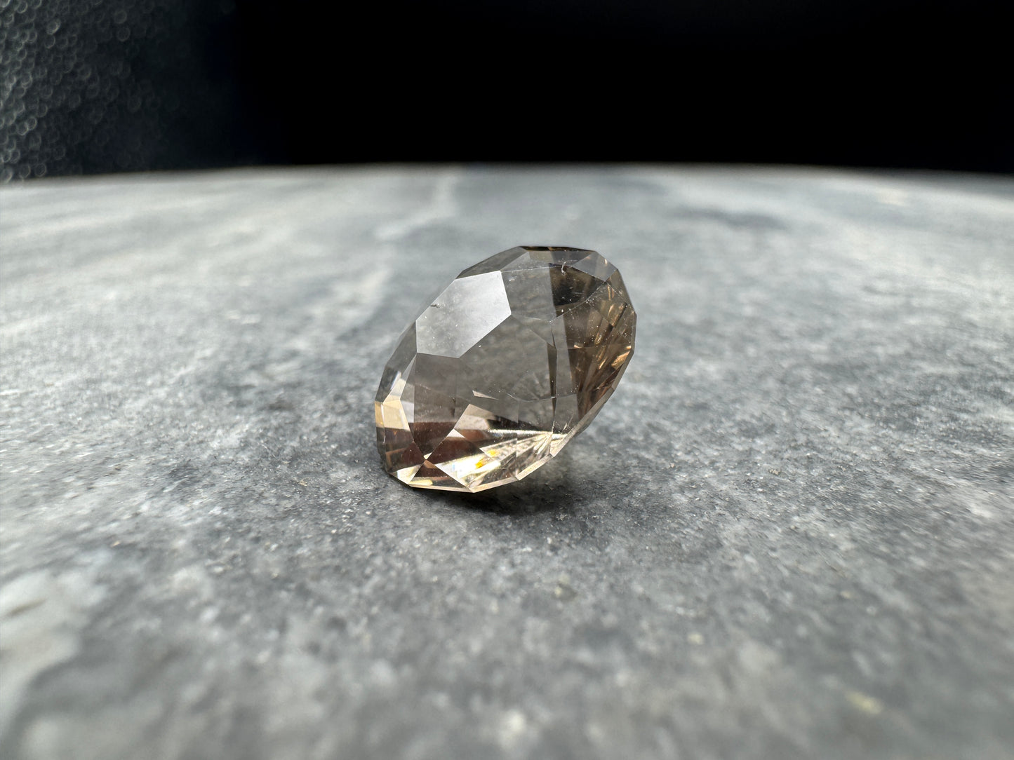 Smoky Quartz Snow Blossom cut - Clark County - 8.8 carats