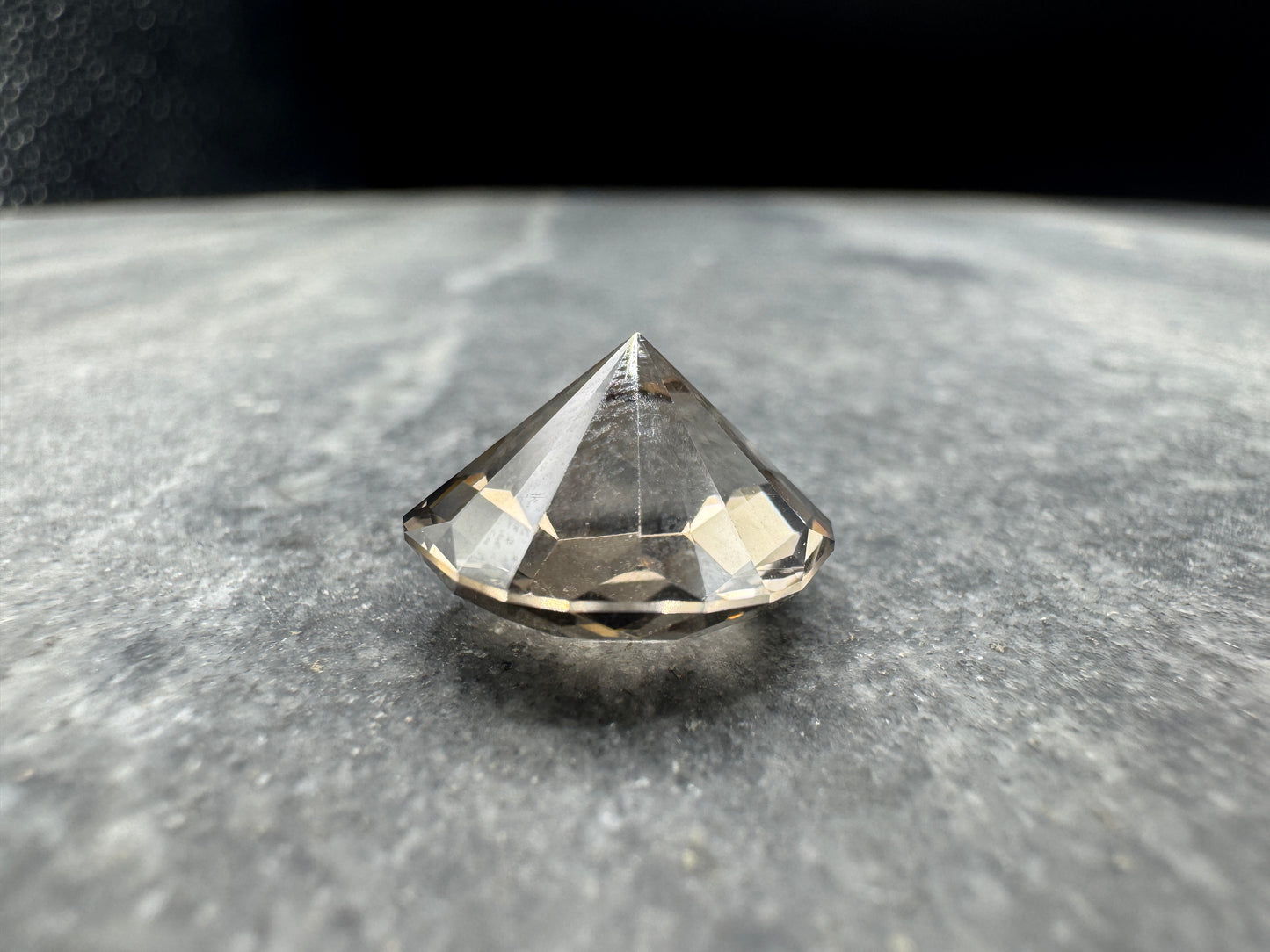 Smoky Quartz Snow Blossom cut - Clark County - 8.8 carats