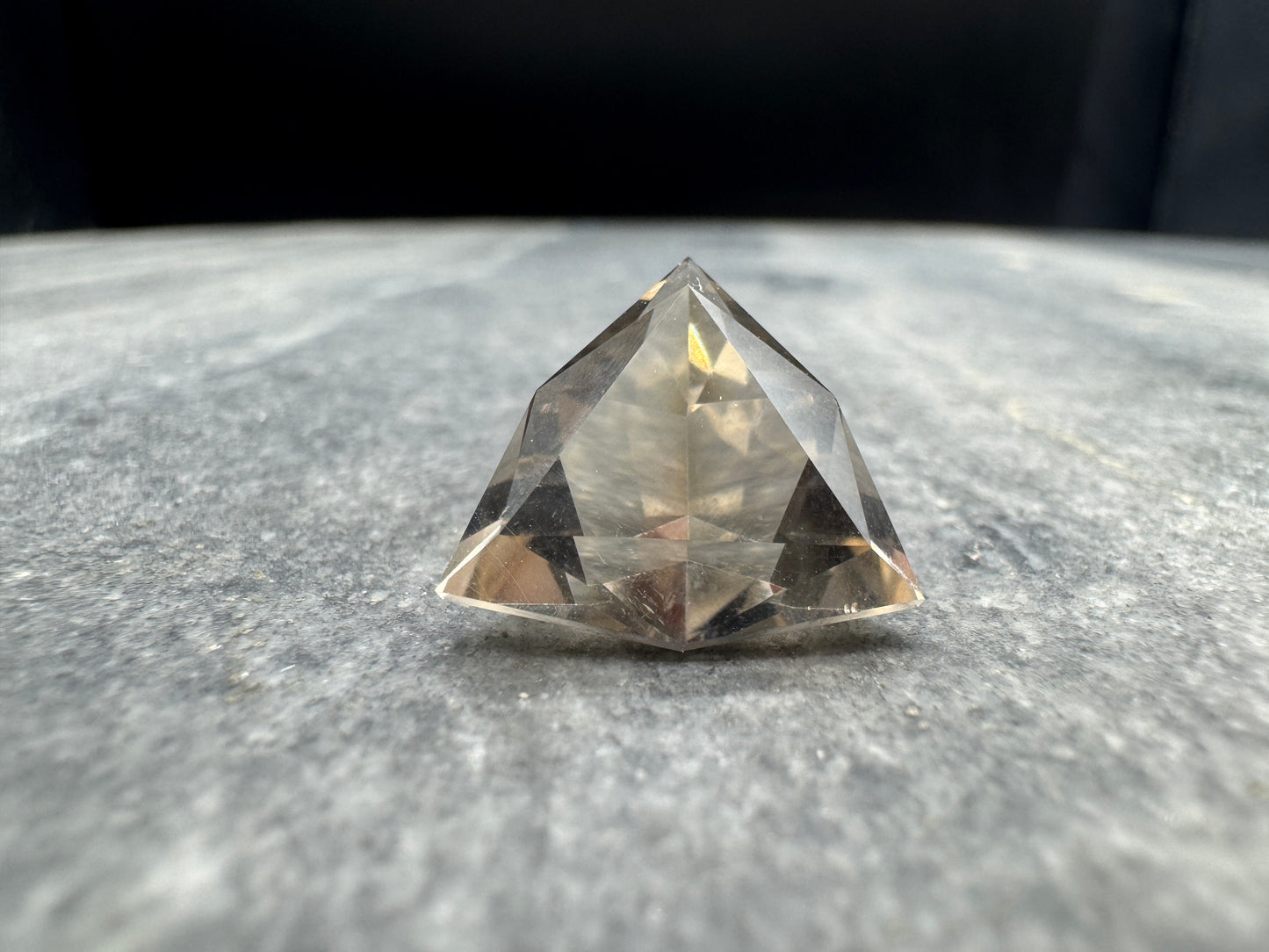 Smoky Quartz Tri Retro Cut - Clark County -  10.9 carats