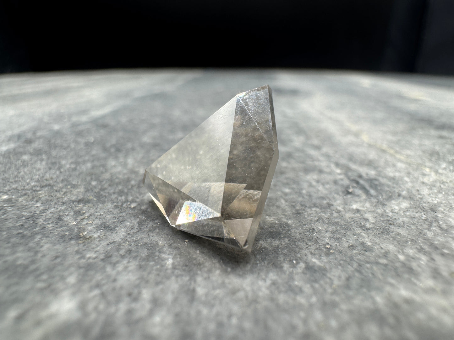 Smoky Quartz Tri Retro Cut - Clark County -  10.9 carats