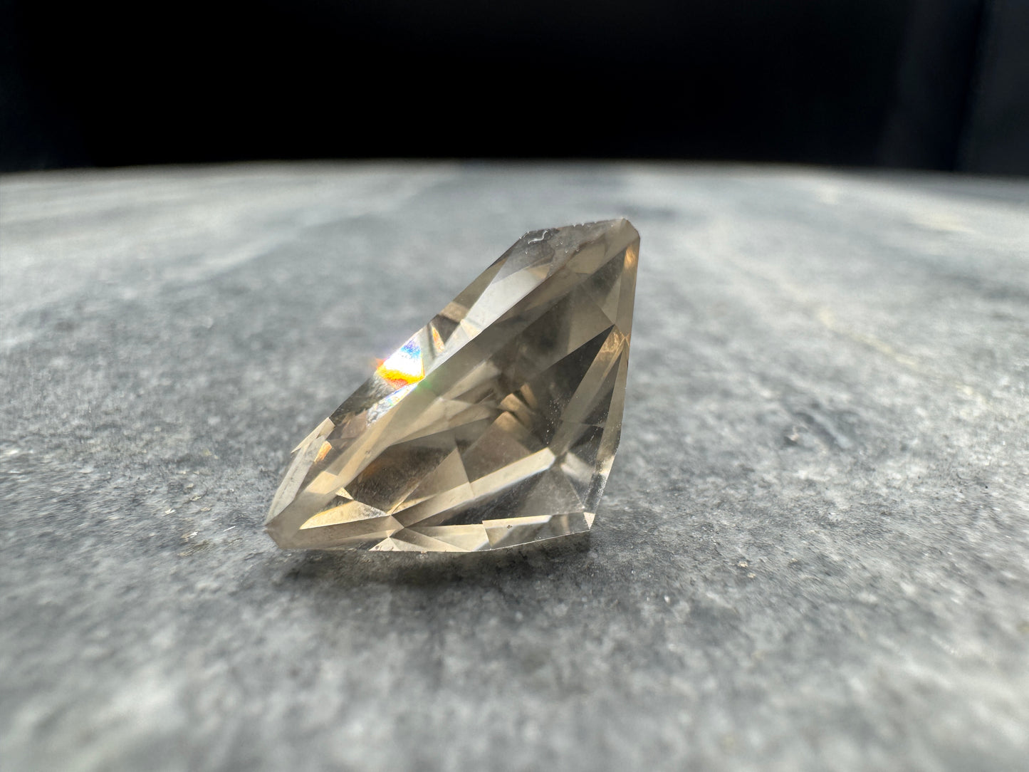 Smoky Quartz Tri Retro Cut - Clark County -  10.9 carats