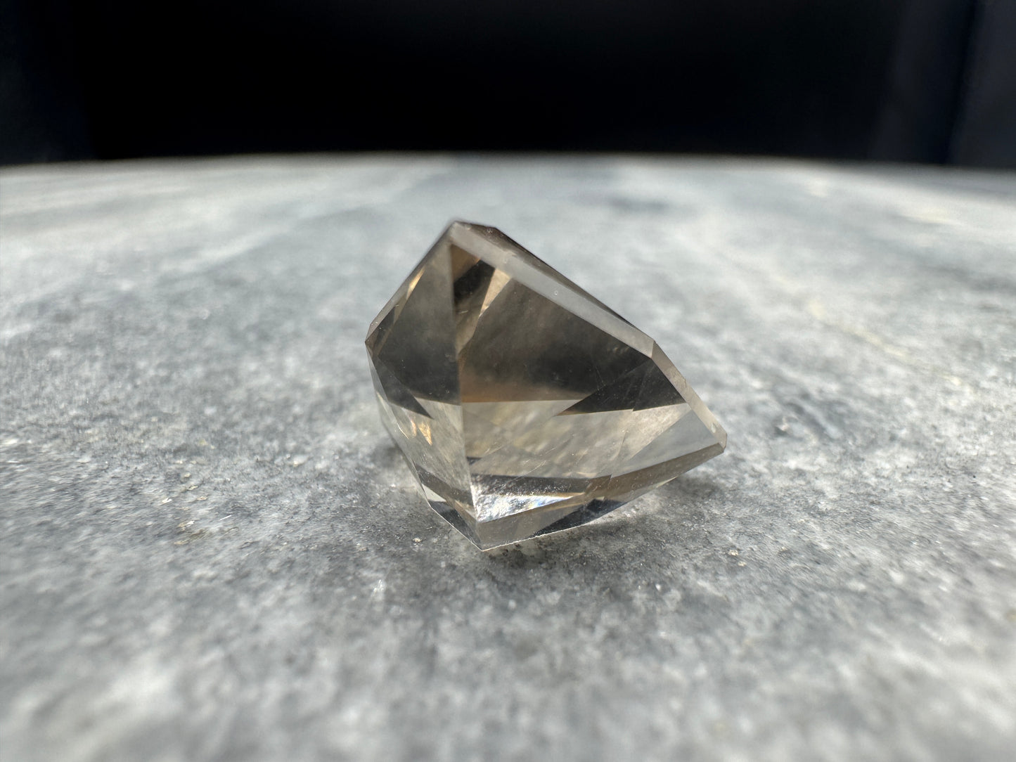 Smoky Quartz Tri Retro Cut - Clark County -  10.9 carats