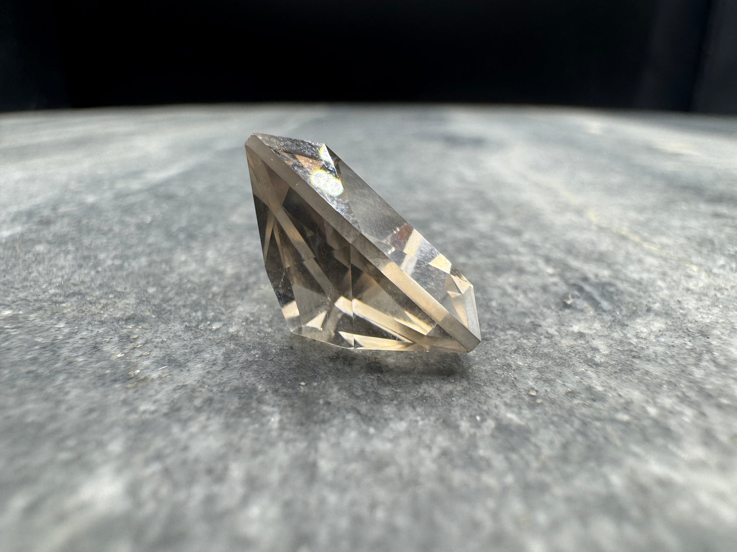 Smoky Quartz Tri Retro Cut - Clark County -  10.9 carats