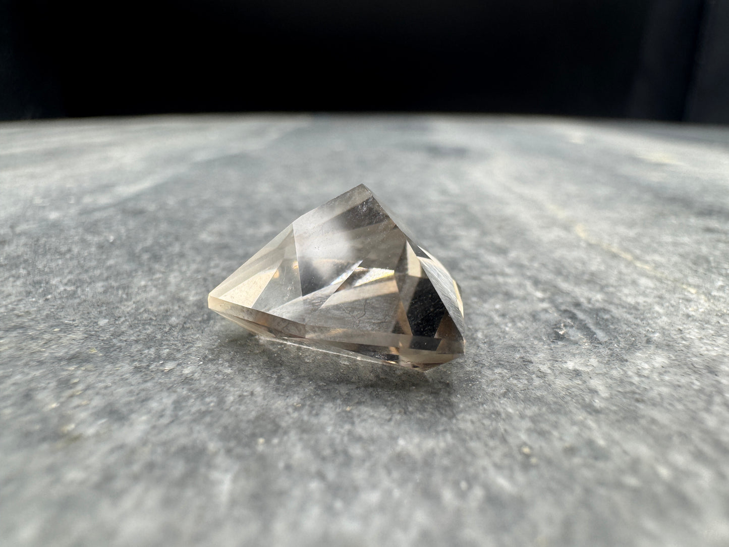 Smoky Quartz Tri Retro Cut - Clark County -  10.9 carats