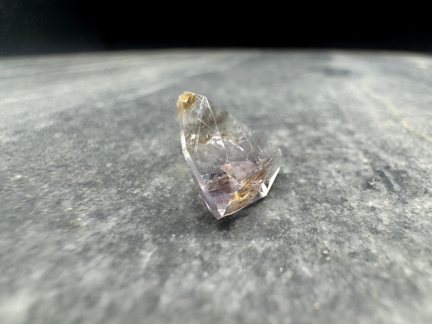 Amethyst Tri Retro cut - Hallelujah Junction - 5.49 carats