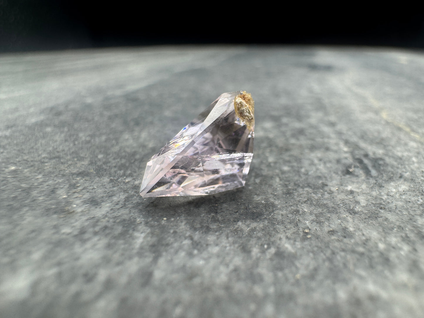 Amethyst Tri Retro cut - Hallelujah Junction - 5.49 carats