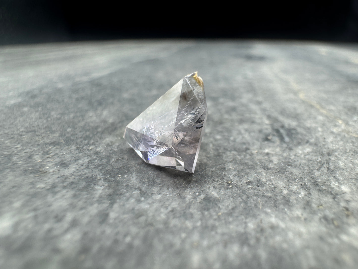 Amethyst Tri Retro cut - Hallelujah Junction - 5.49 carats