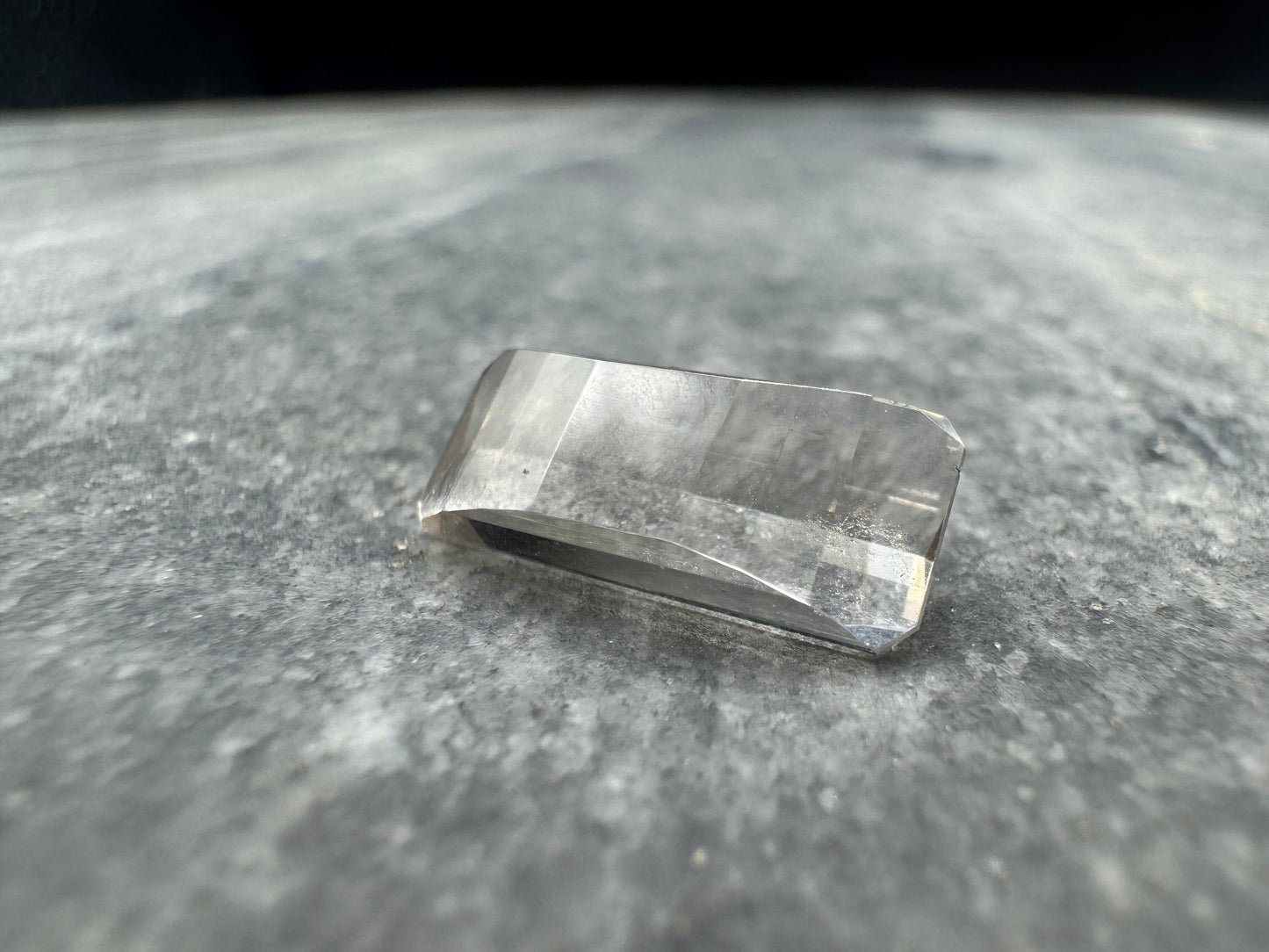 Smoky Quartz modified pixel cut - 5.7 carats