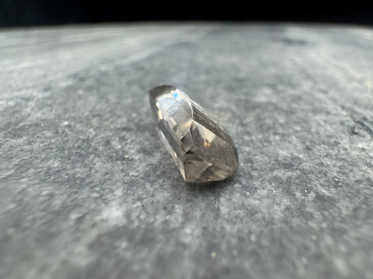 Smoky Quartz modified pixel cut - 5.7 carats