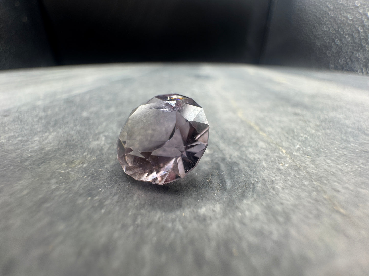 Amethyst Round Brilliant - Hallelujah Junction - 7.7 carats