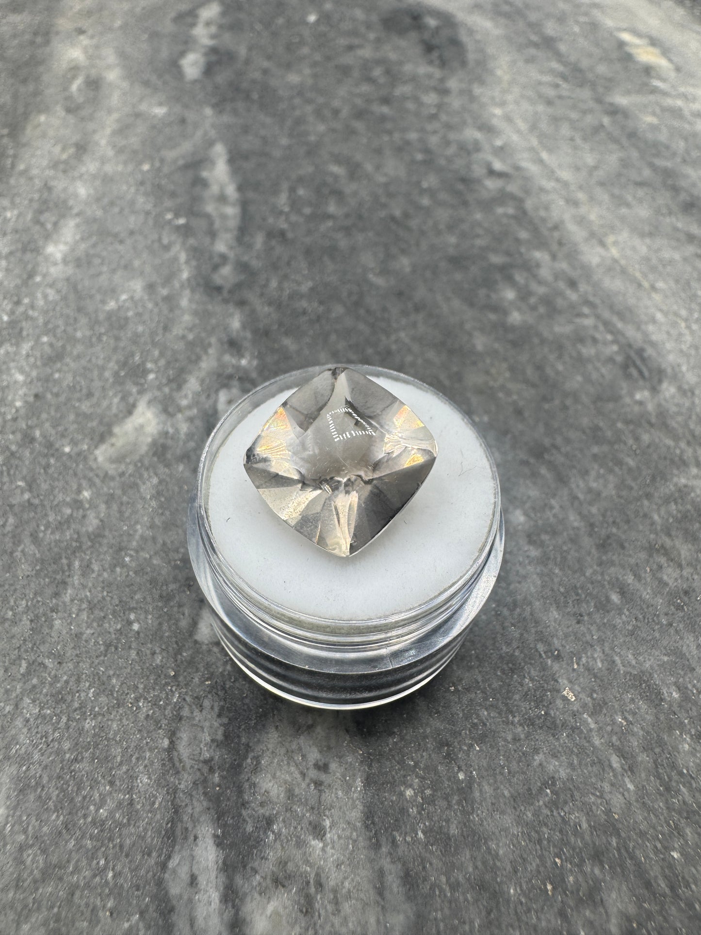Smoky Quartz Old Mine cabbed cut - Clark County - 10.4 carats