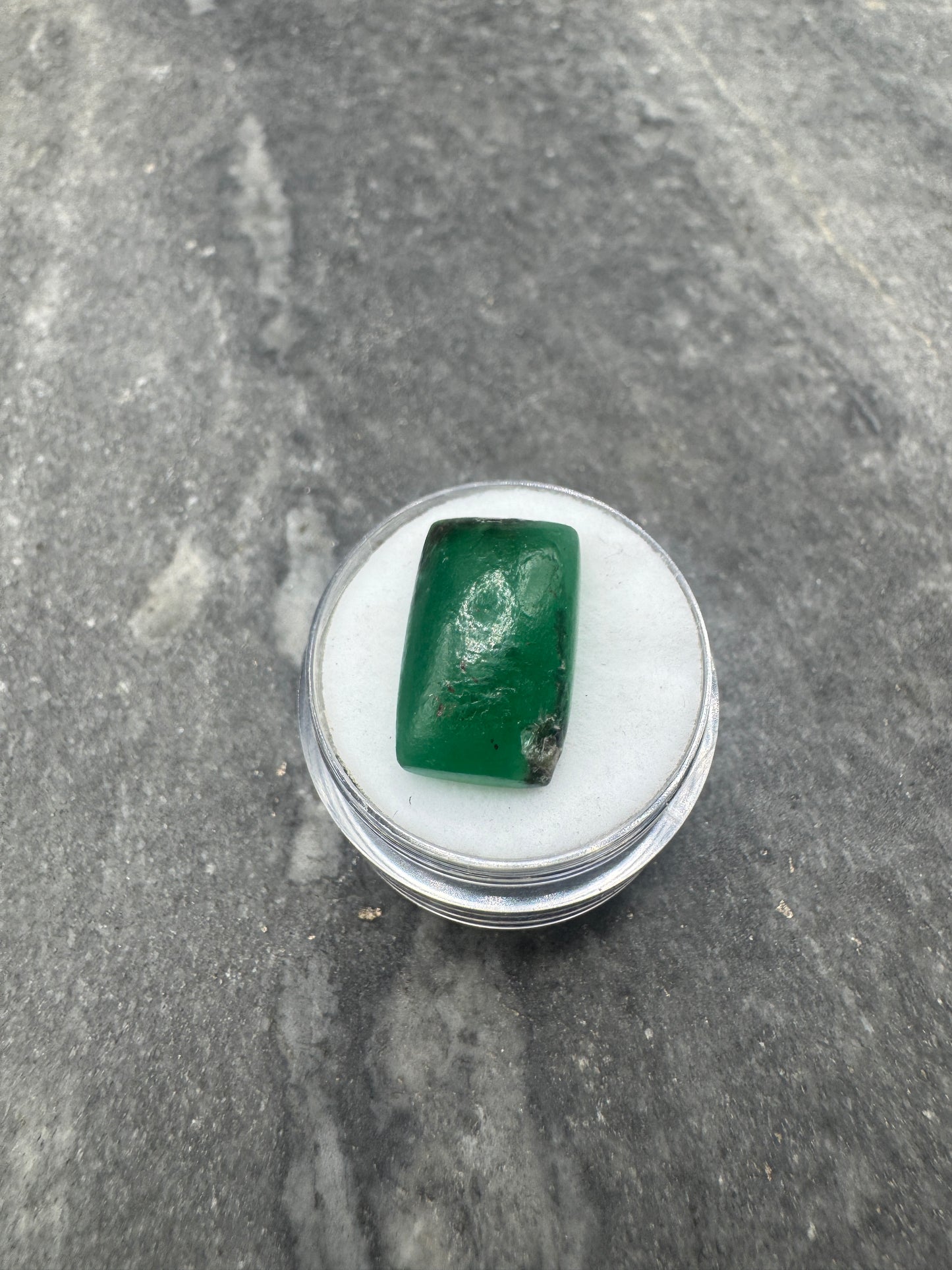 THOTH Emerald tablet 11.315 carats Intaglio