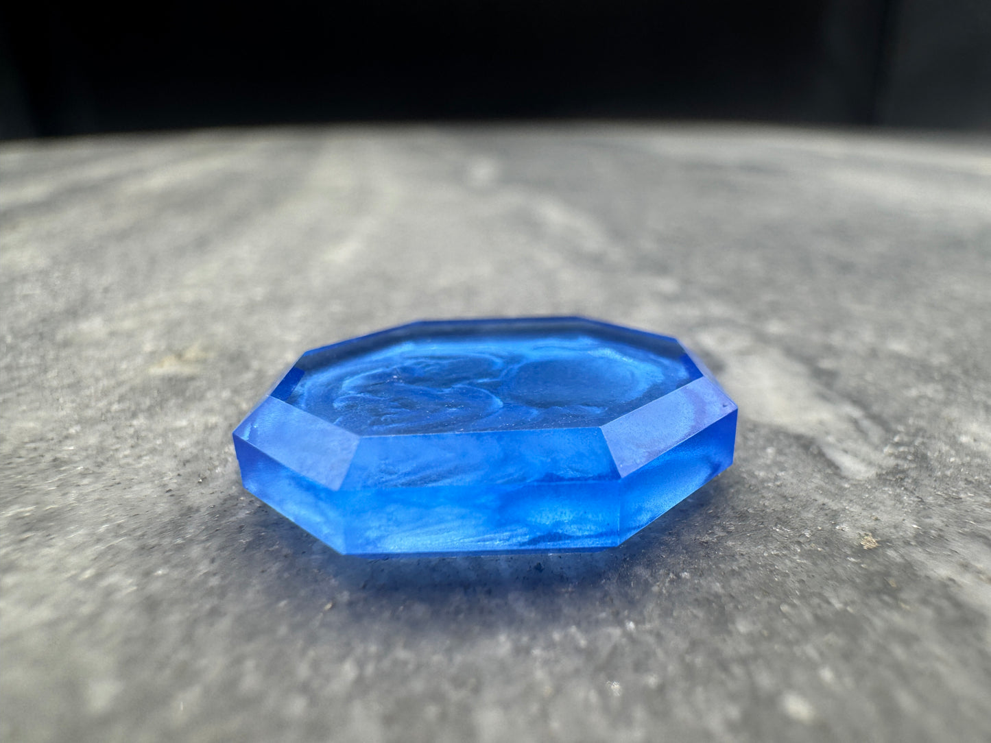 Synthetic Sapphire 19.28 Da Vinci's Baby Sketch