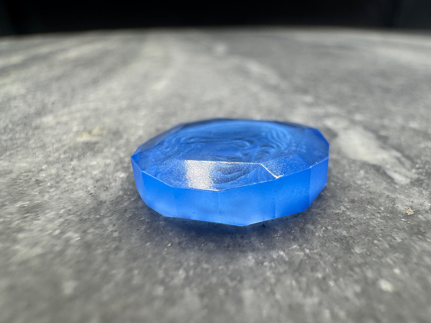 Synthetic Sapphire 15.895 Lady In Blue