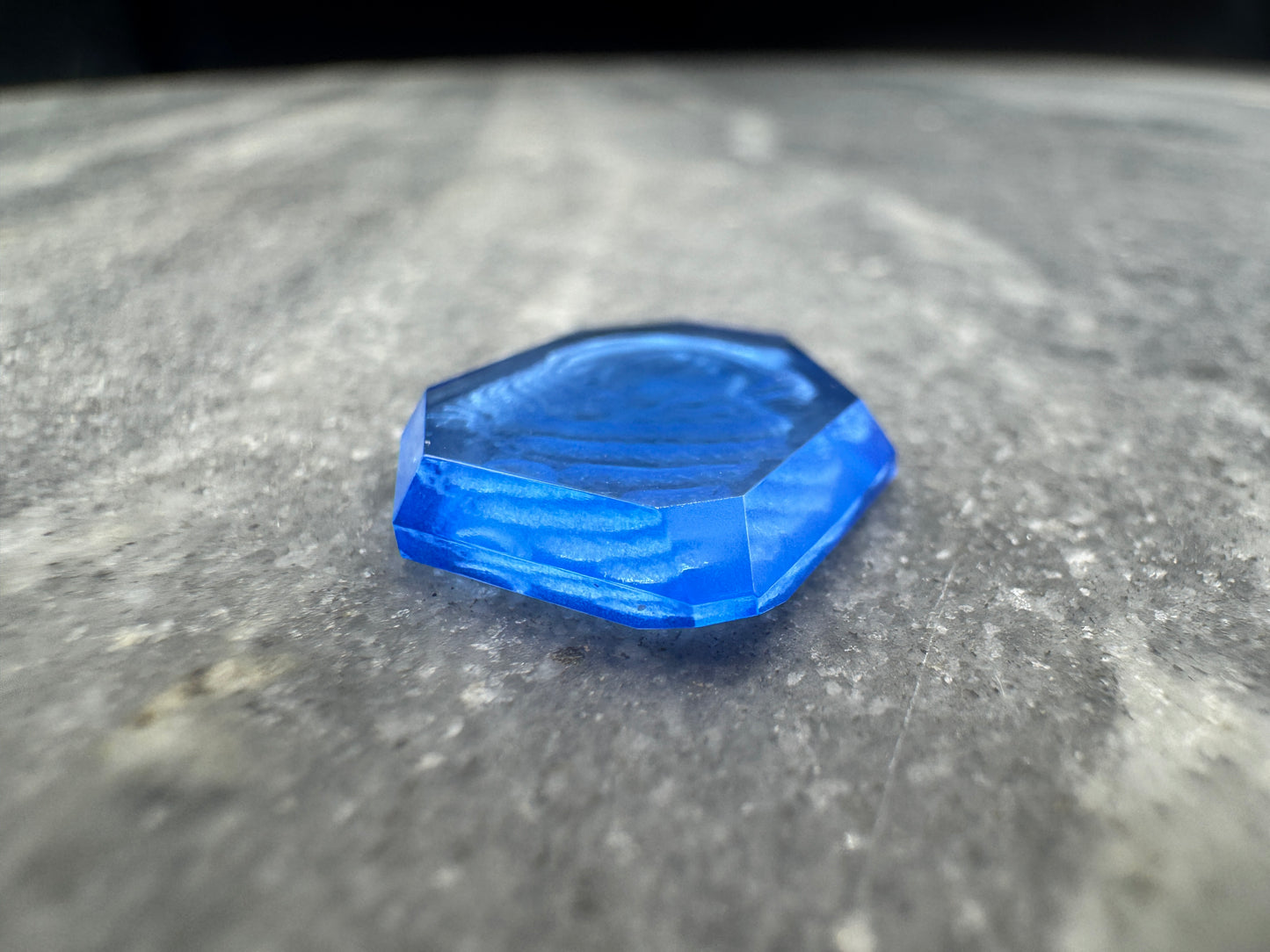 Synthetic Sapphire 11.56 carats Shiva