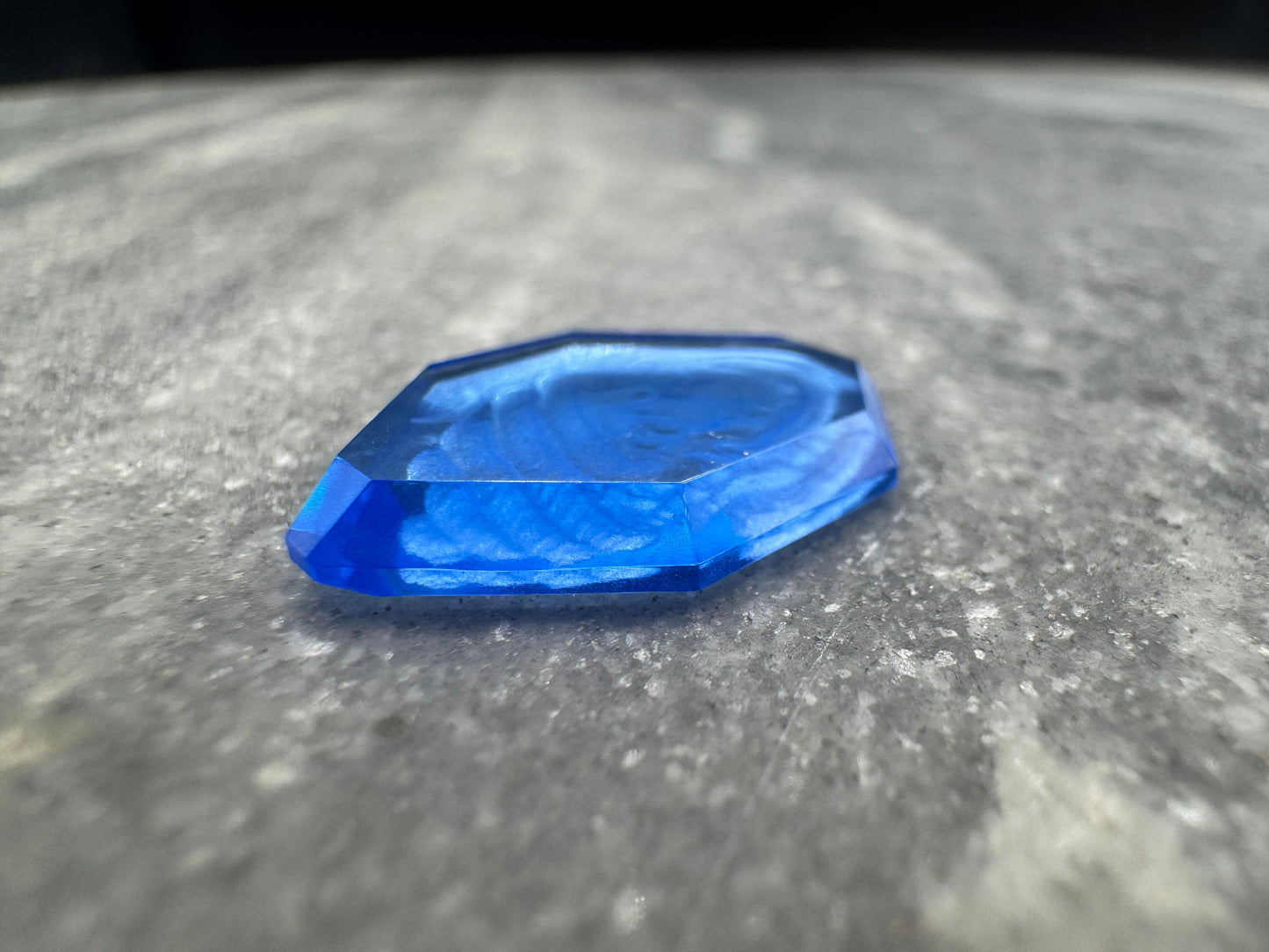 Synthetic Sapphire 11.56 carats Shiva