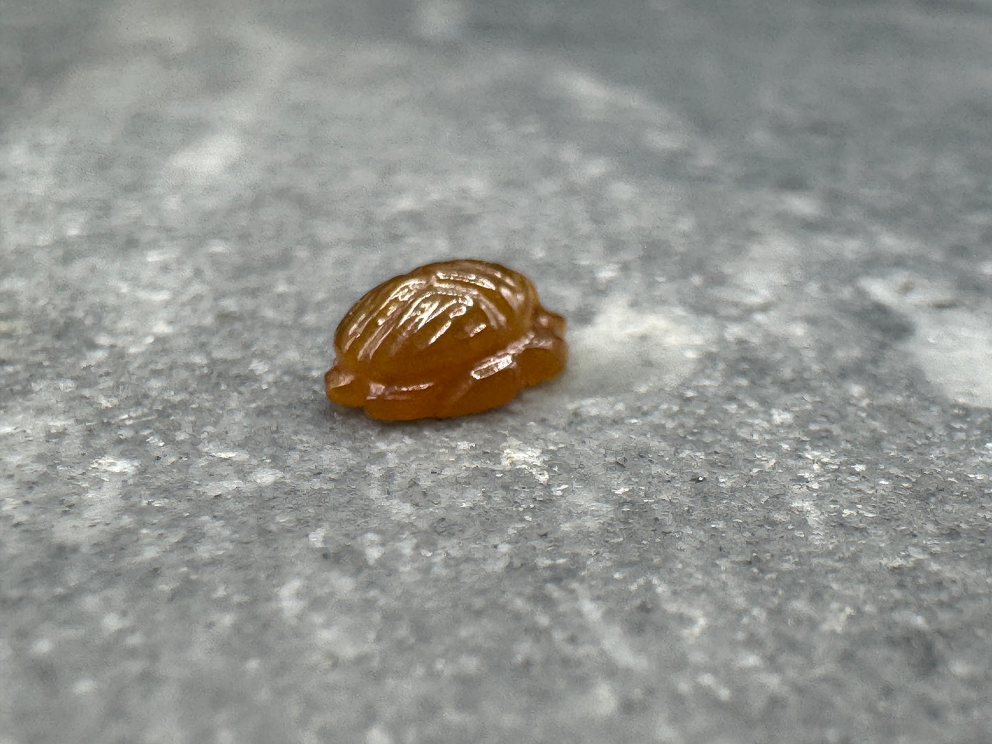 Burmese Jadeite 1.74 carats scarab