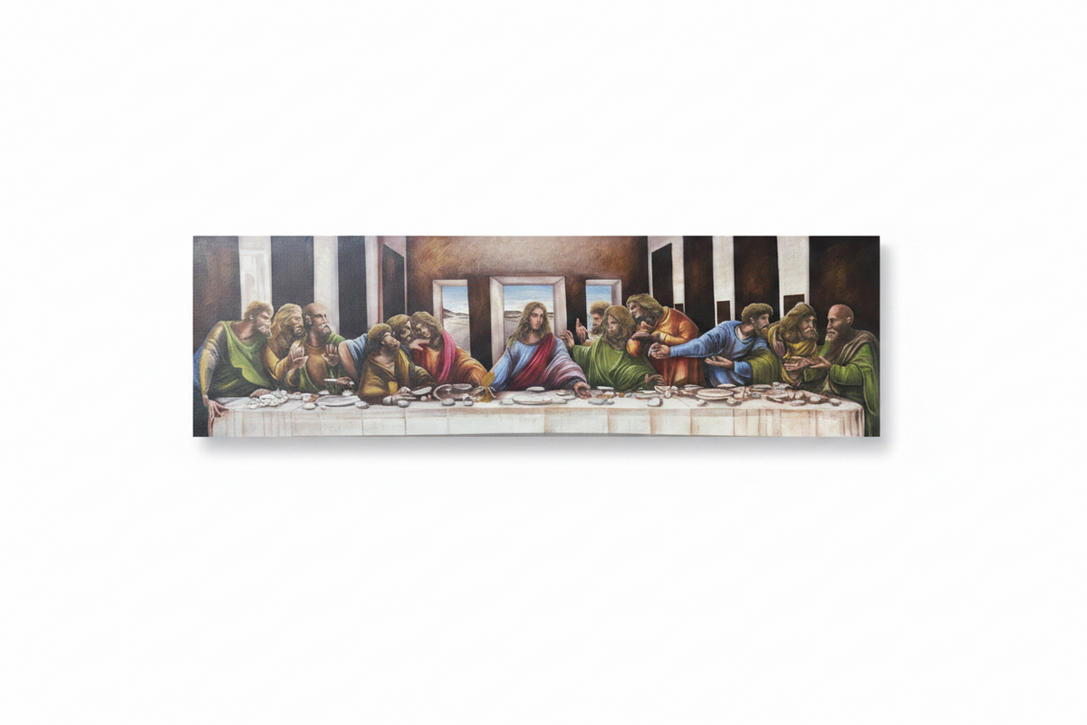 Reimagined The Last Supper | Original Acrylic Painting