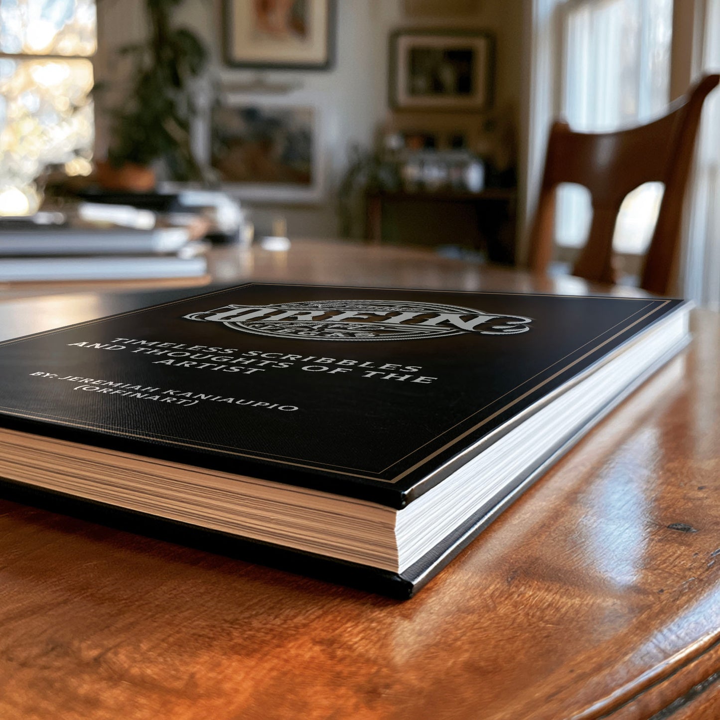 Timeless Scribbles and Thoughts of Orfinart Hardcover Book